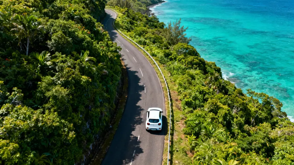Hyundai kona route littoral guadeloupe